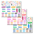 Zoo Theme Name Labels