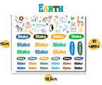Zoo Theme Name Labels