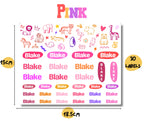 Zoo Theme Name Labels
