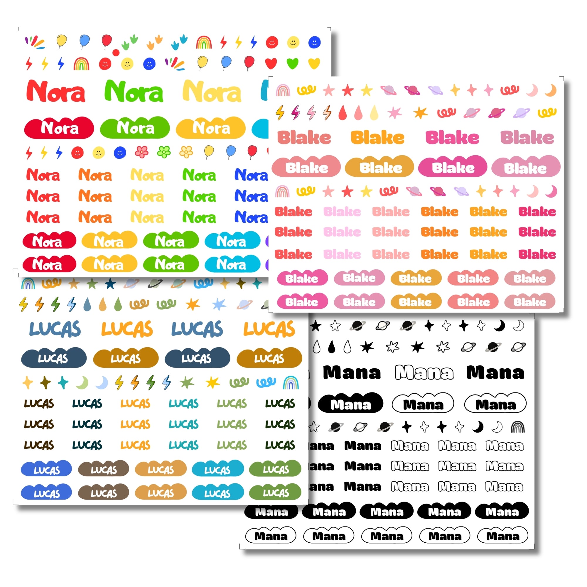 Cosmic Theme Name Labels